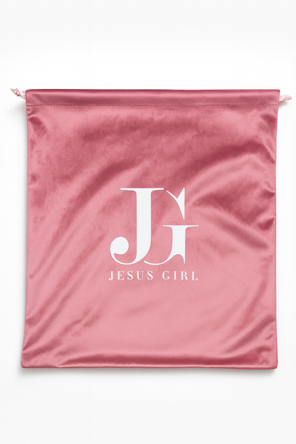 JESUS GIRL PINK DUSTER BAG