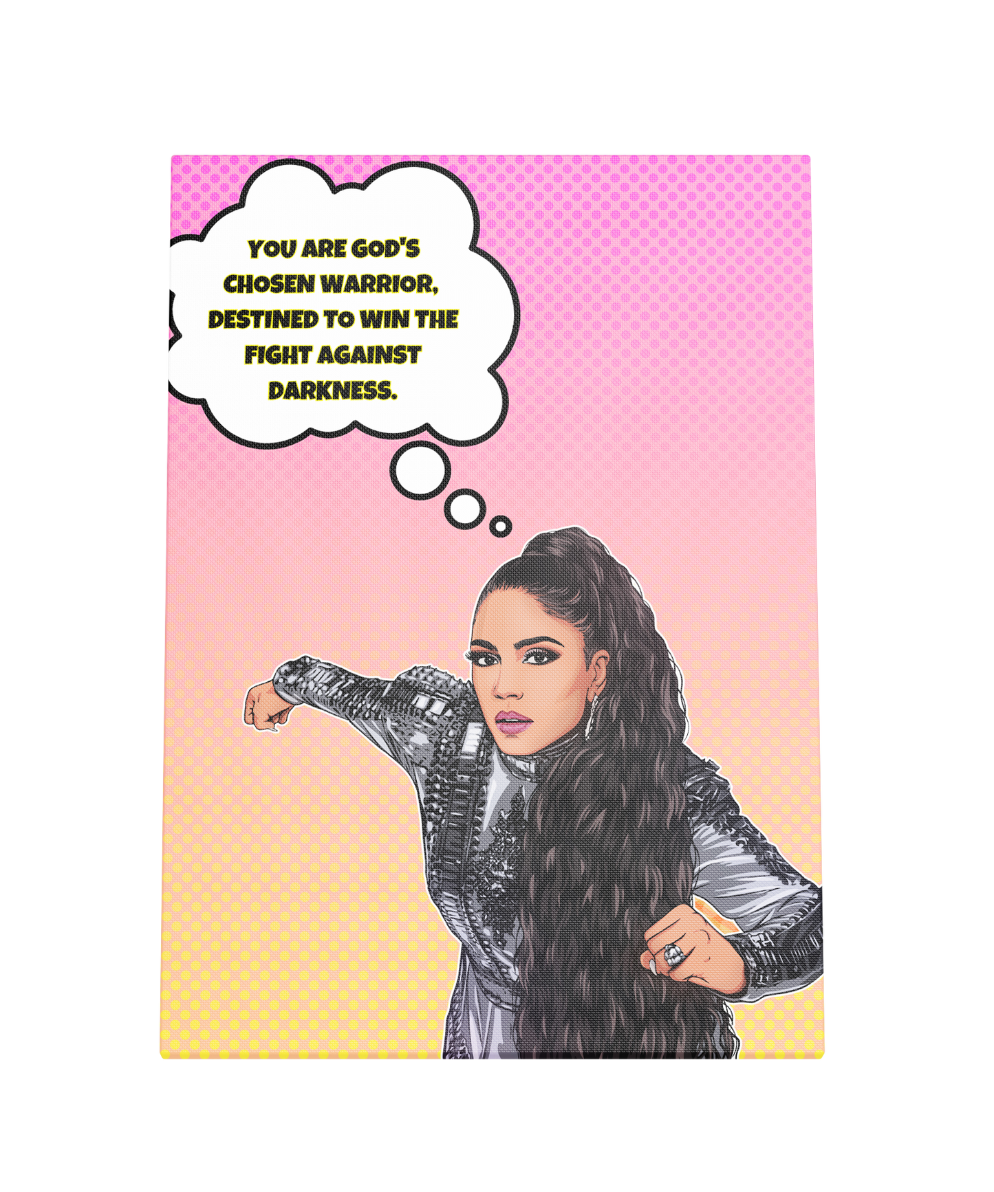 Jesus Girl Comic Poster