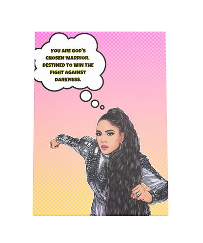 Jesus Girl Comic Poster