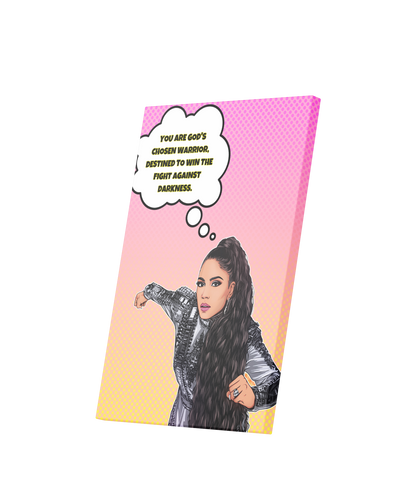 Jesus Girl Comic Poster