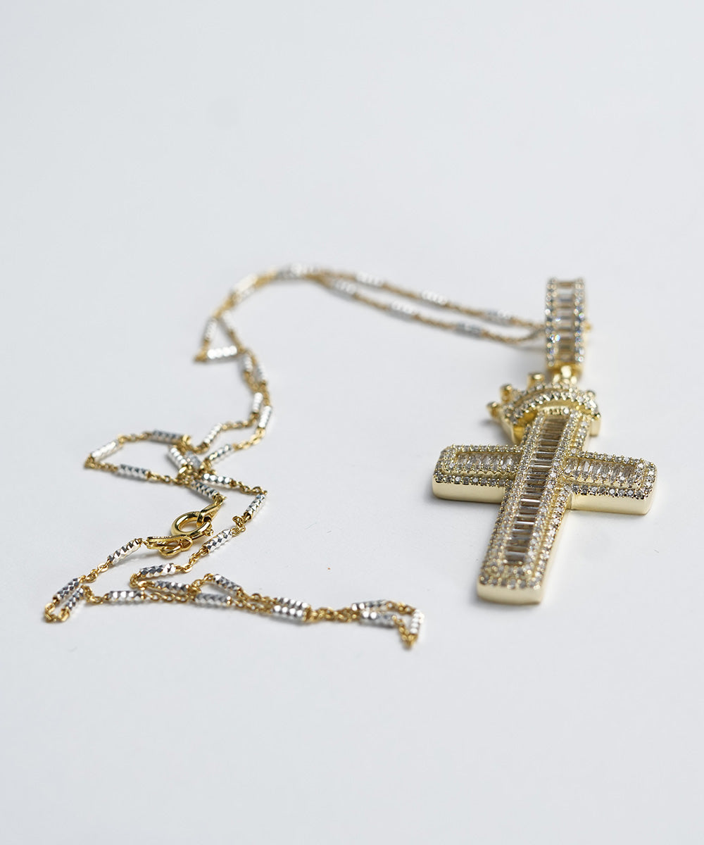 Crown Him Lord Cross Necklace