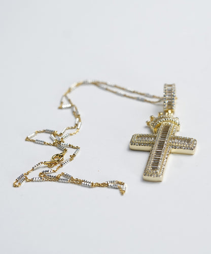 Crown Him Lord Cross Necklace