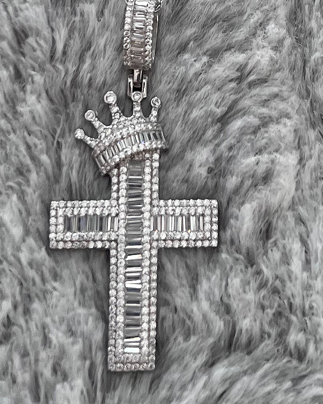 Crown Him Lord Cross Necklace