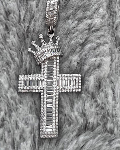 Crown Him Lord Cross Necklace