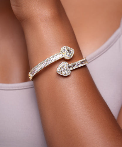 Double Heart Bracelet