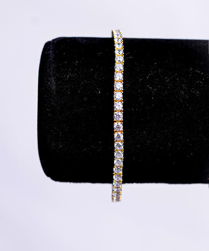 Gold Tennis Bracelet