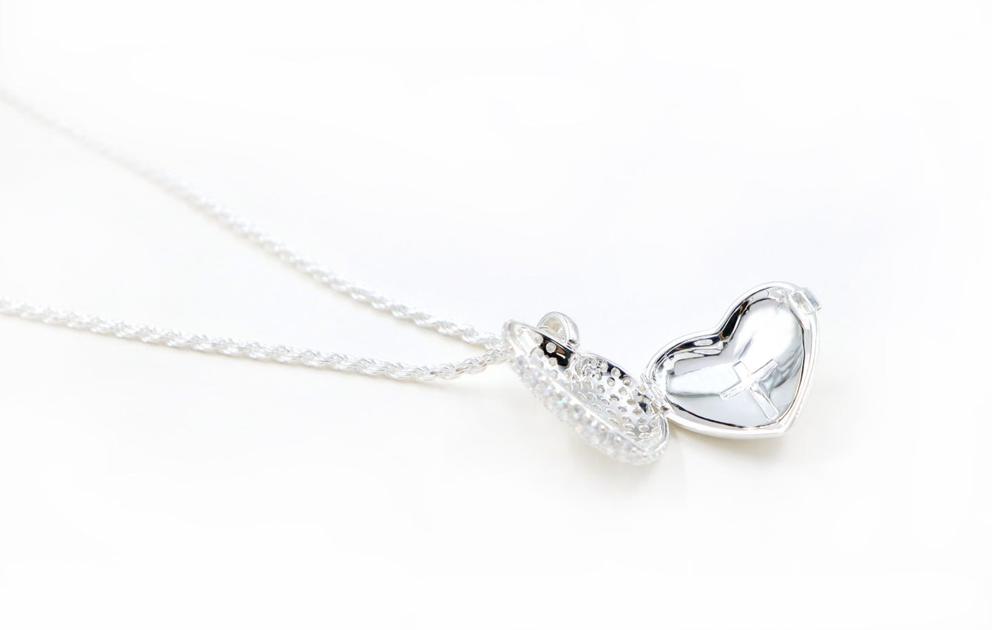 Jesus Girl Signature Heart Locket