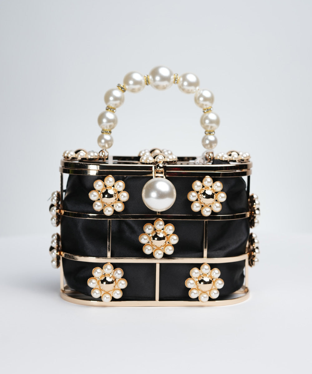 Pearl Basket Bag