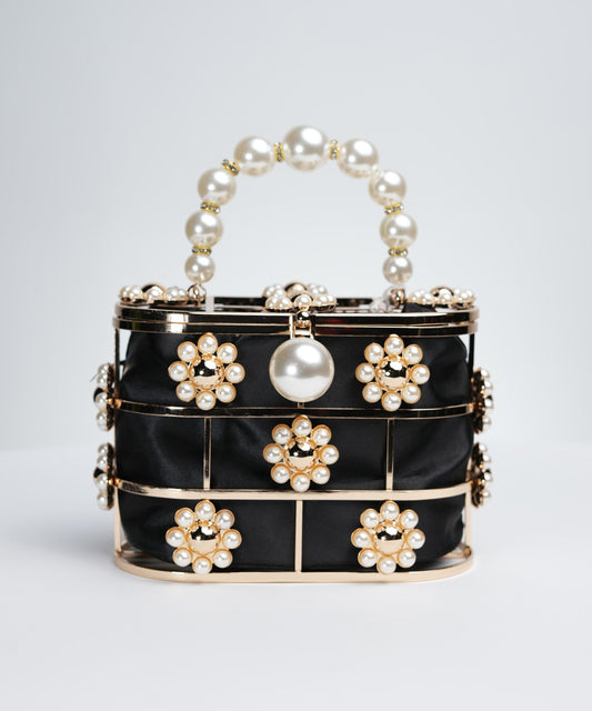 Pearl Basket Bag