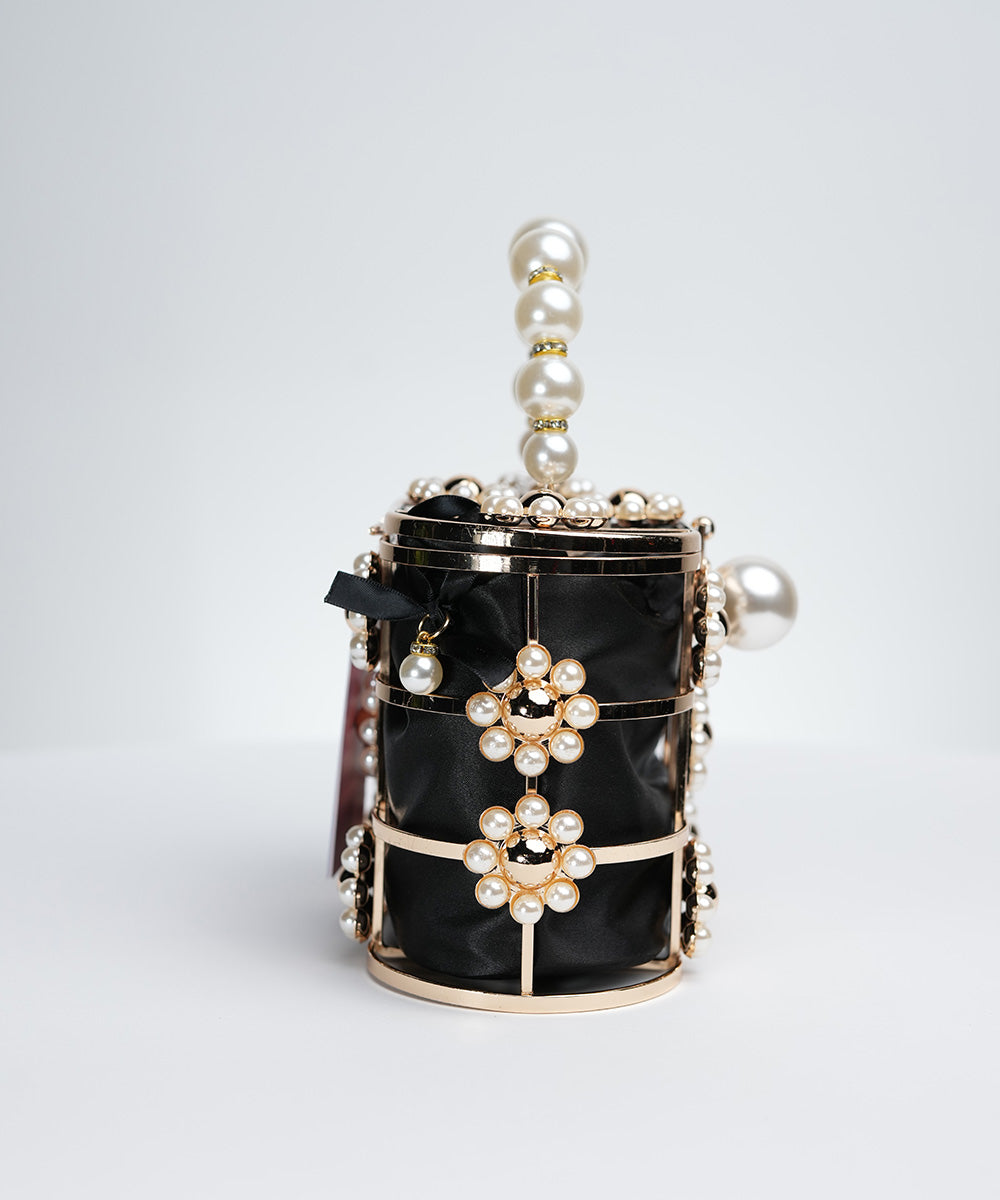 Pearl Basket Bag