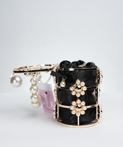 Pearl Basket Bag