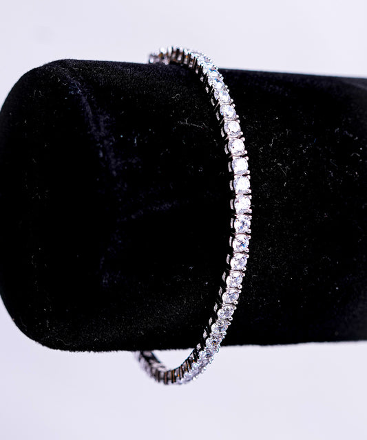 Silver Tennis Bracelet