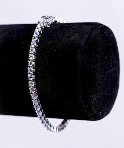 Silver Tennis Bracelet