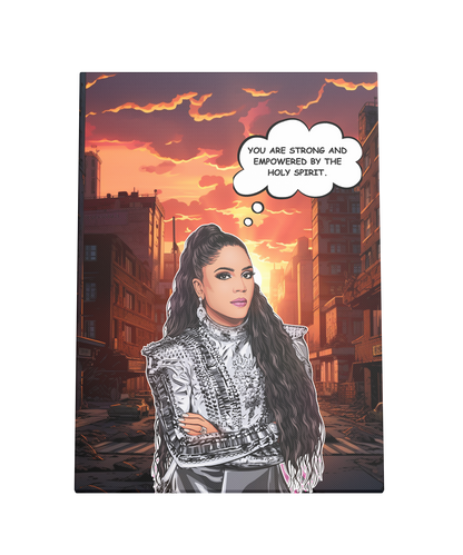 Jesus Girl Comic Poster