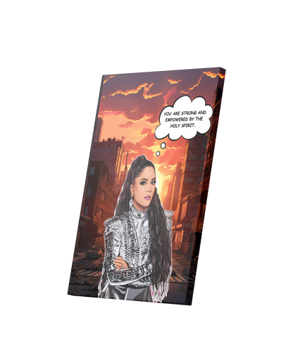 Jesus Girl Comic Poster