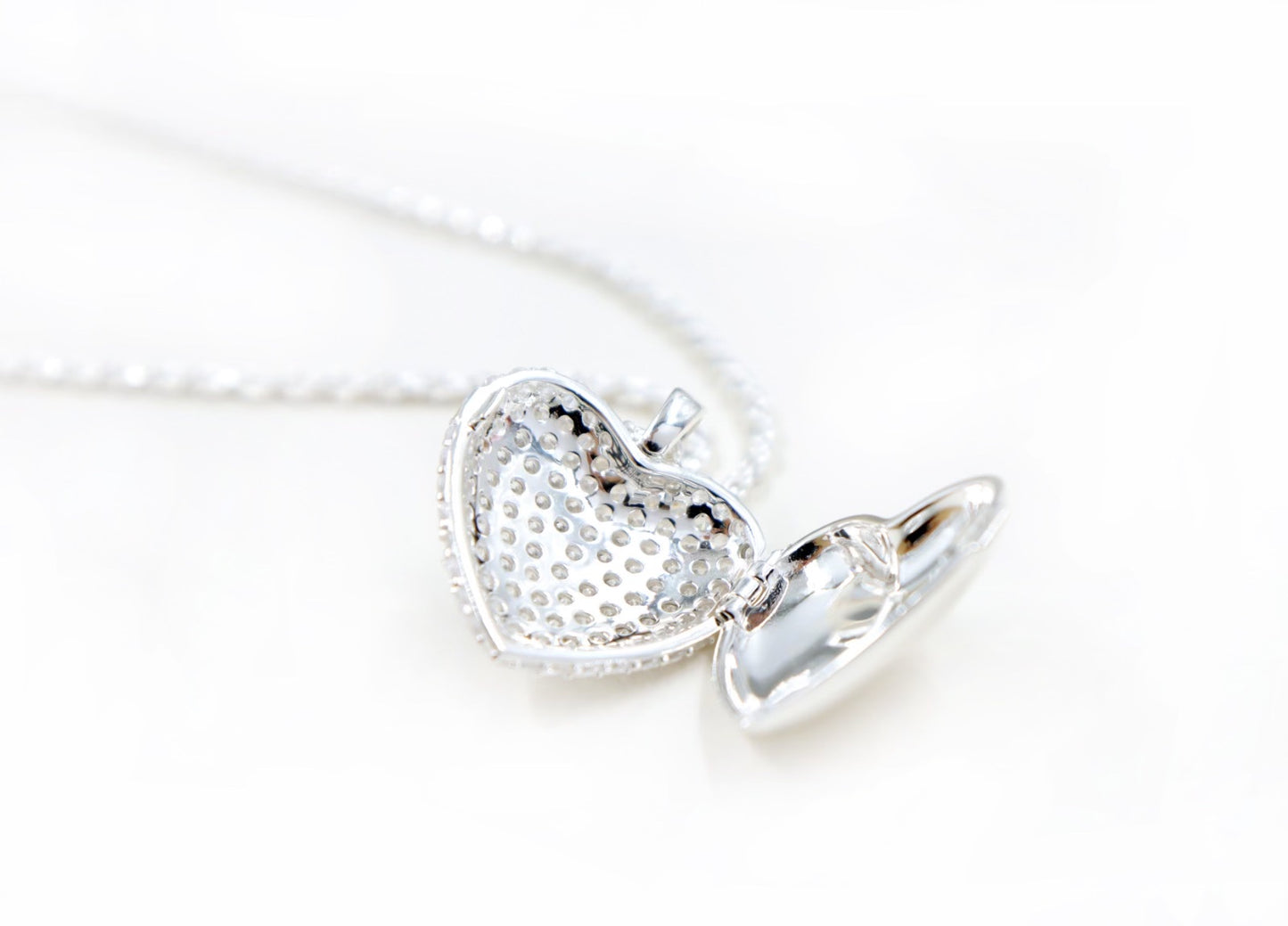 Jesus Girl Signature Heart Locket