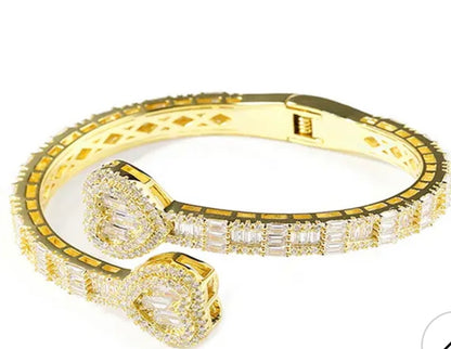 Double Heart Bracelet